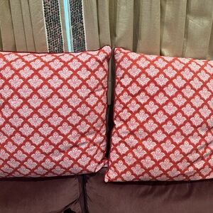 Set Roller Rabbit Jemina Pillows 22” square